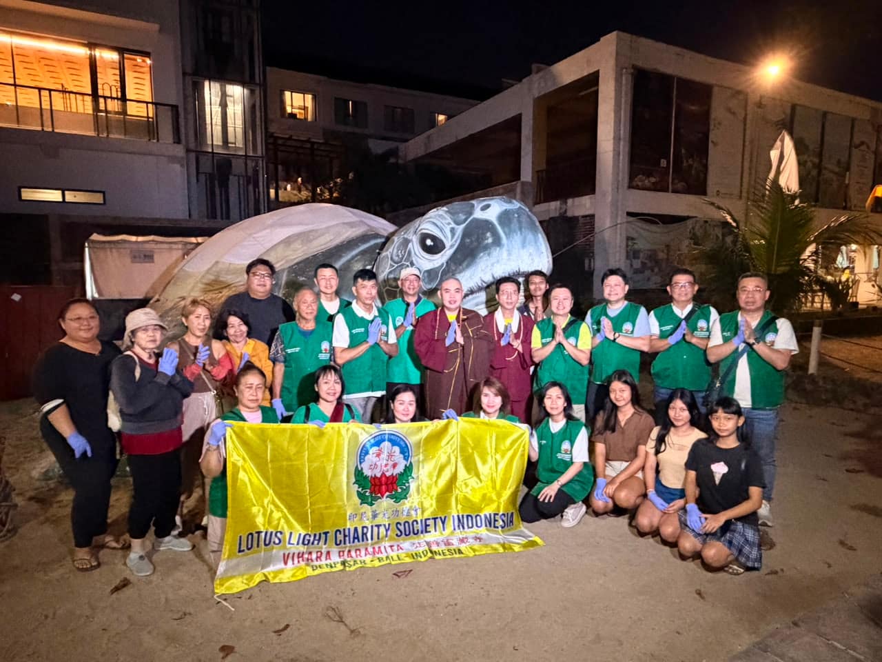 LLCS INDONESIA BERSAMA DENGAN LLCS VIHARA PARAMITA BALI DALAM KEGIATAN SAVE TURTLES 2026