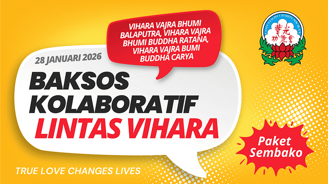 Baksos Kolaboratif Lintas Vihara : Sinergi Tiga Cabang Vihara Lotus Light Charity Indonesia di Lampung Tengah