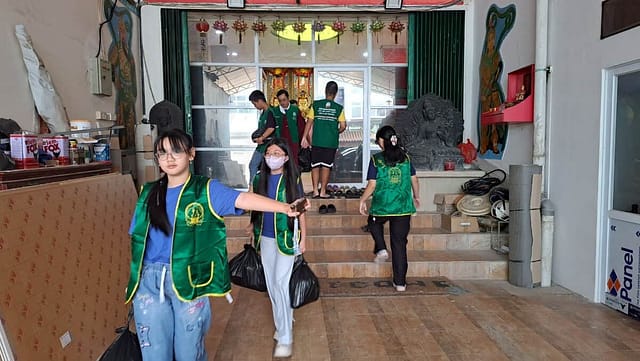 LLCS Vihara Vajra Bhumi Sriwijaya – Palembang (聖輪雷藏寺) bagikan 150 paket sembako