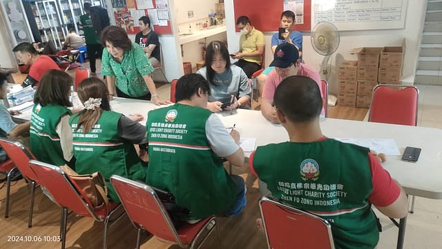 LLCS Vihara Dharma Hastabrata-圓信堂, Jakarta, adakan bakti sosial donor darah LLCS Vihara Dharma Hastabrata-圓信堂, Jakarta, adakan bakti sosial donor darah